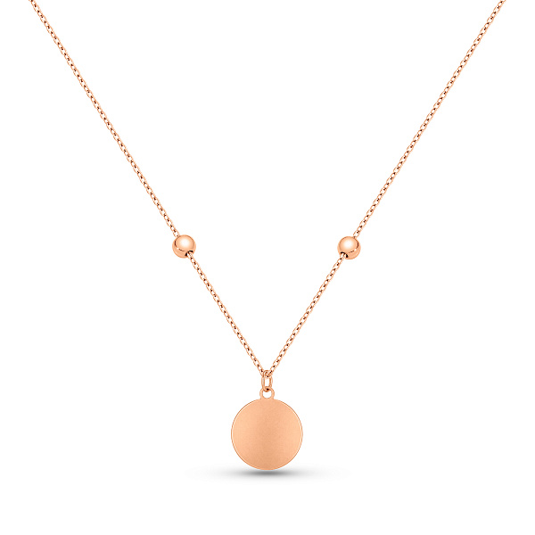 Колье из красного золота с подвеской (арт. 352822) – изображение 1