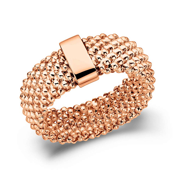 Золота каблучка без каменів (арт. 156686) – зображення 1