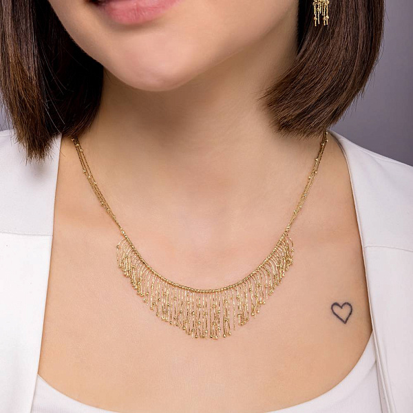 Золоте кольє Francelli (арт. 352708ж) – зображення 3