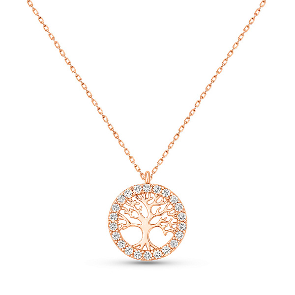 Кольє Дерево з золота з діамантами (арт. Ц011543010) – зображення 1