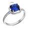 Серебряное кольцо с кварцем (арт. 7501/2294Пкс) – изображение 2