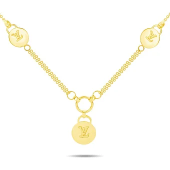 Золоте кольє в жовтому кольорі (арт. 351459ж)