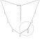 Серебряное колье с жемчугом (арт. 7507/1440жб) – изображение 1