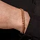 Золотий браслет плетіння Панцирне (арт. 311009д) – зображення 2
