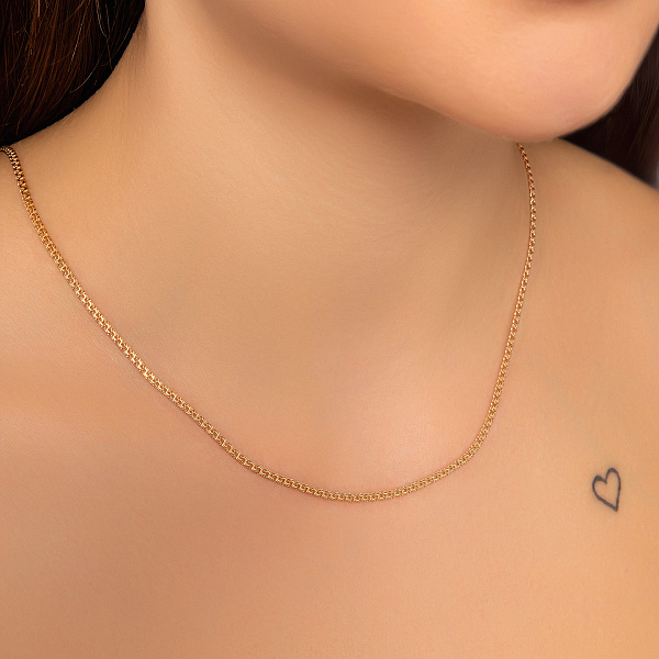 Золотий ланцюжок плетіння Бісмарк (арт. ц300305) – зображення 2