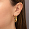 Сережки з жовтого золота Francelli (арт. е1091773/30ж) – зображення 2
