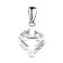 Серебряный подвес с фианитом (арт. 7503/3139) – изображение 1