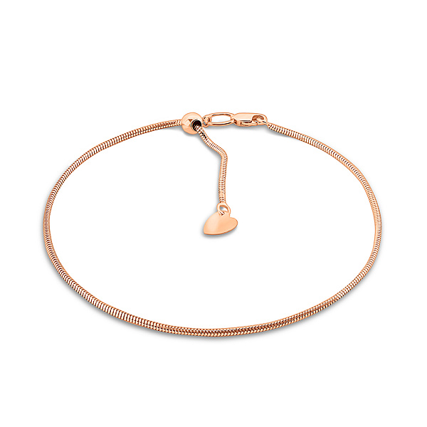 Браслет из красного золота плетение Снейк (арт. 314202з) – изображение 1