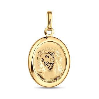 Ладанка з жовтого золота (арт. 420104ж)