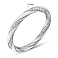Серебряное кольцо с дорожкой из фианитов (арт. 7501/8108) – изображение 2