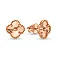 Сережки з червоного золота (арт. 1101267а) – зображення 1
