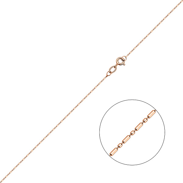 Тонкий браслет из красного золота (арт. ц3119701) – изображение 1