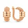 Серьги из красного золота (арт. 1092020) – изображение 1