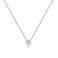 Колье из серебра Сердце с фианитом (арт. 7507/2437) – изображение 1