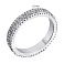 Серебряное кольцо с фианитами (арт. 7501/5127) – изображение 2