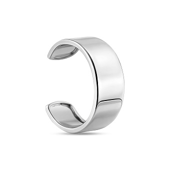 Фото Одинарна сережка-кафа з золота (арт. 110853бЯ)