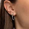 Серьги из белого золота Francelli (арт. 1091672б) – изображение 2