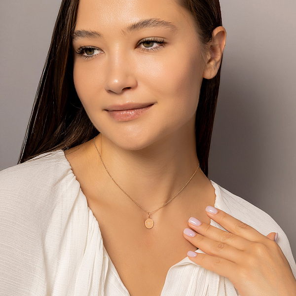 Золотий підвіс Риби (арт. 424739рб) – зображення 4