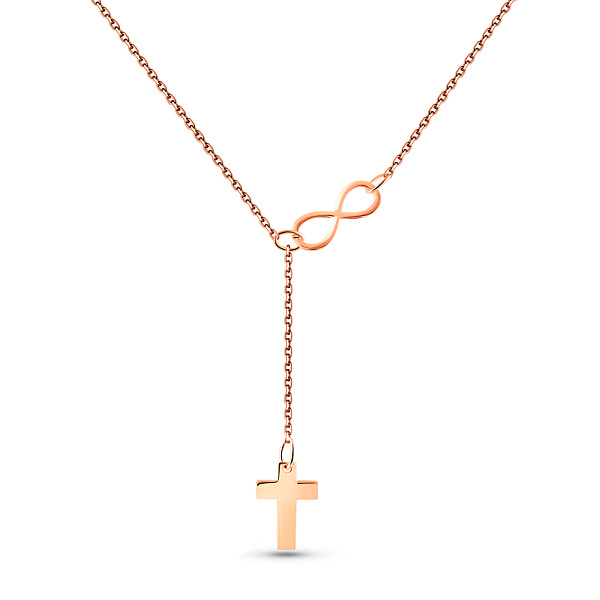 Золотое колье с подвеской (арт. 352488) – изображение 1