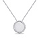 Серебряное колье с фианитами (арт. 7507/1638) – изображение 1