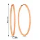 Золотые серьги-кольца без камней (арт. 122011/40) – изображение 4