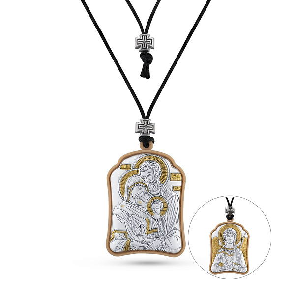 Икона для автомобиля (46х32 мм) (арт. PA-0/007-005G) – изображение 1