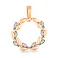 Кулон из красного золота с фианитами (арт. 441283) – изображение 1