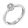 Серебряное кольцо с фианитами (арт. 7501/8183) – изображение 1