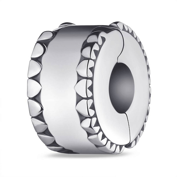 Срібний шарм без каміння (арт. 7903/3285) – зображення 1