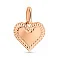 Золотий кулон Сердечко (арт. 424864) – зображення 1