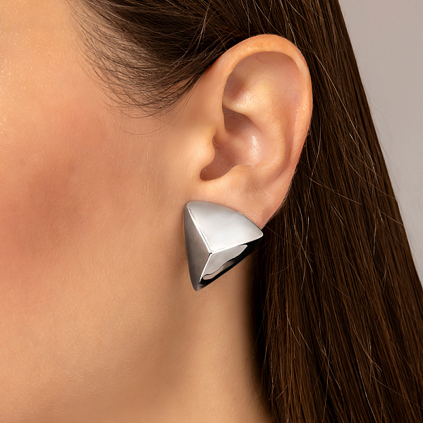 Серьги Francelli из белого золота (арт. е1091983б) – изображение 2