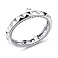 Серебряное кольцо без камней (арт. 7501/8504) – изображение 2