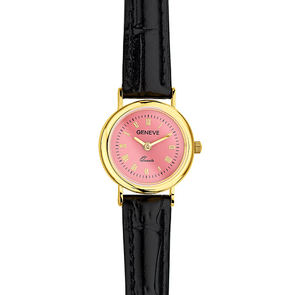 Жіночий класичний годинник з золота (арт. 260235жрч) – зображення 2