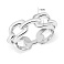 Кольцо из серебра "Цепь" без камней Trendy Style (арт. 7501/5615) – изображение 2