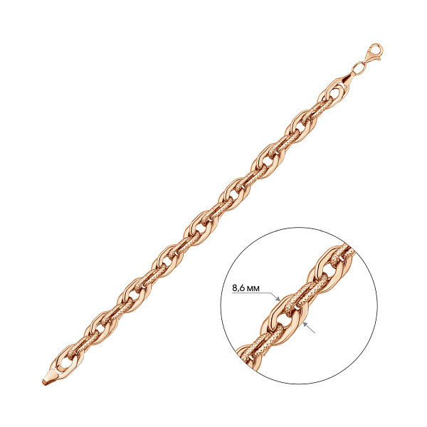 Масивний золотий браслет (арт. 3261422) – зображення 3