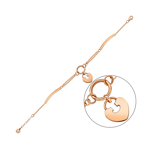 Браслет з червоного золота (арт. 324449П2) – зображення 1