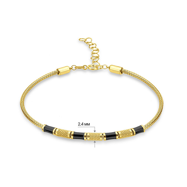 Золотий браслет Francelli (арт. 3261084жеч) – зображення 5