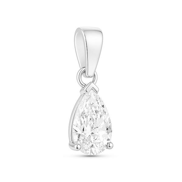 Серебряный кулон с фианитом (арт. 7503/4815) – изображение 1