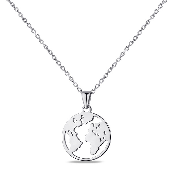 Серебряное колье без камней (арт. 7507/1966) – изображение 1