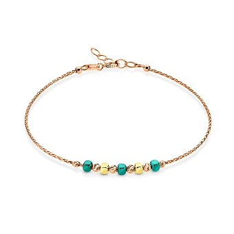 Браслет Orbit из красного золота (арт. 326425кжз)