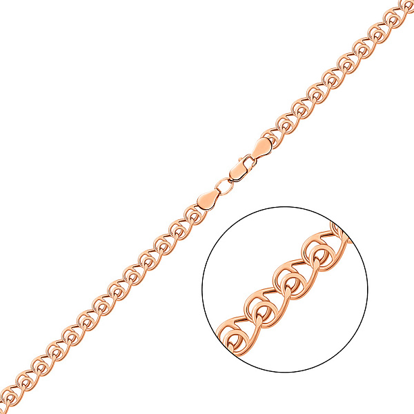 Золотая цепочка плетения Лав (арт. 302009) – изображение 1