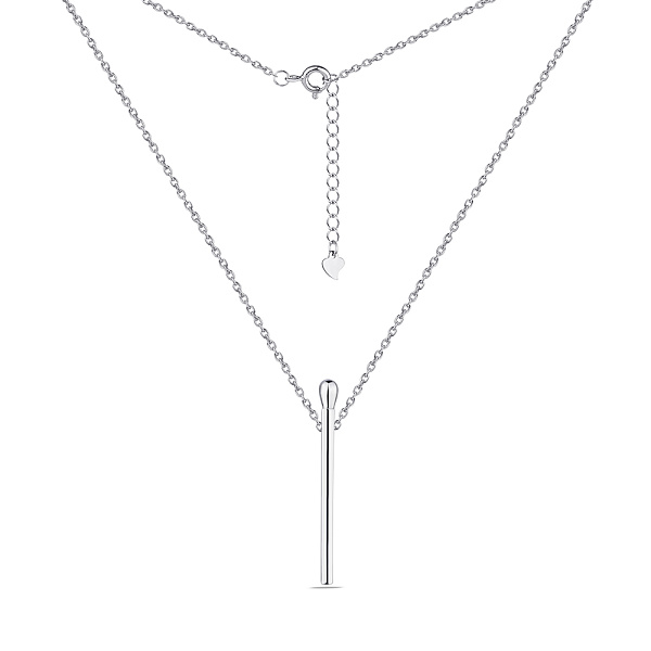 Колье из серебра без камней (арт. 7507/1470) – изображение 2