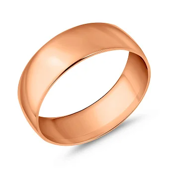 Широка обручка Європейка з золота (арт. 239095)