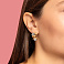 Серьги из желтого золота Francelli (арт. С111361050ж) – изображение 2