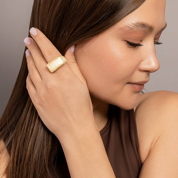 Каблучка з жовтого золота Francelli (арт. 1401025жм) – зображення 2