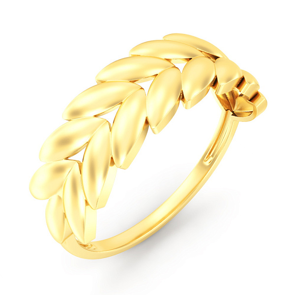 Золотое кольцо Колосок (арт. 141282ж) – изображение 1