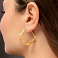 Сережки з жовтого золота Francelli (арт. е1091773/30ж) – зображення 4