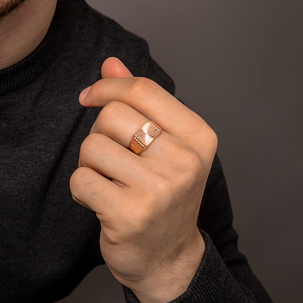 Золотая печатка (арт. 180551) – изображение 2