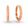 Серьги-кольца из красного золота  (арт. 110976) – изображение 1