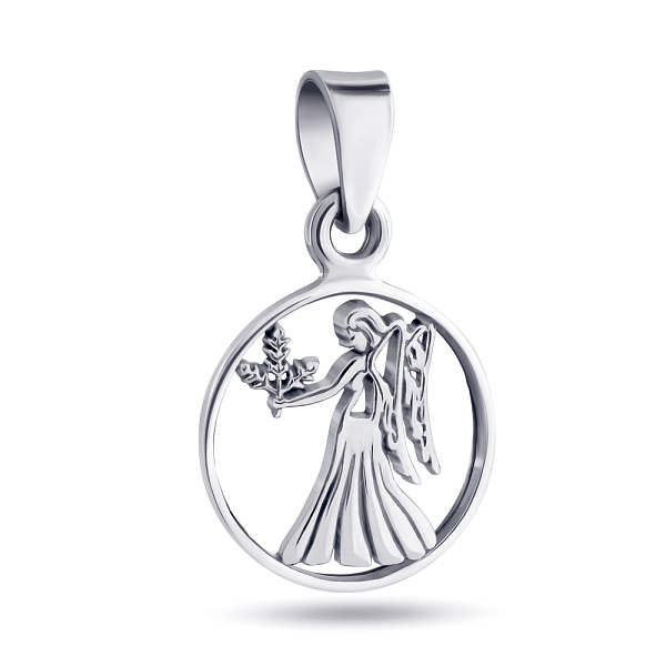 Подвес из серебра "Дева" (арт. 7903/3858дв) – изображение 1